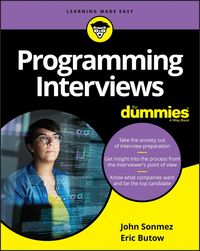 Produktbild: Sonmez, J: Programming Interviews for Dummies