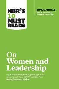Produktbild: Tannen, D: HBR's 10 Must Reads on Women and Leadership (with