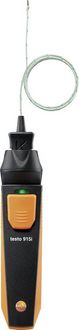 Produktbild: testo Temperaturf&uuml;hler -60 - +400 &deg;C mit Bluetooth&reg;-Anbindung an Smartphones, mit flexiblem F&uuml;hler