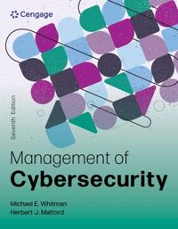 Produktbild: Management of Cybersecurity