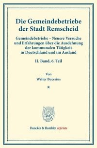 Produktbild: Die Gemeindebetriebe der Stadt Remscheid.