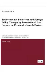 Produktbild: Socioeconomic Behaviour and Foreign Policy Changes by International Law