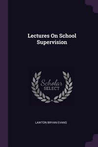 Produktbild: Lectures On School Supervision