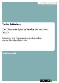 Produktbild: Der 'homo religiosus' in der kosmischen Nacht