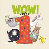 Produktbild: WOW! You're One birthday book