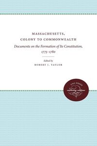 Produktbild: Massachusetts, Colony to Commonwealth