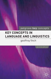 Produktbild: Key Concepts in Language and Linguistics