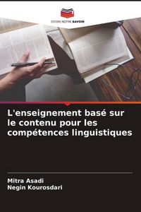 Produktbild: L'enseignement bas&eacute; sur le contenu pour les comp&eacute;tences linguistiques