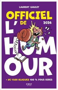 Produktbild: Officiel de l'humour 2026 : + de 1500 blagues 100 % fous rires
