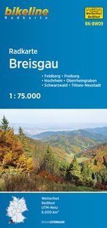Produktbild: Radkarte Breisgau (RK-BW09)