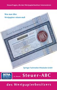Produktbild: Steuer-ABC des Wertpapierbesitzers