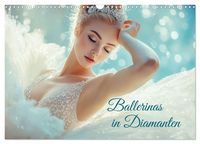 Produktbild: Ballerinas in Diamanten (Wandkalender 2027 DIN A3 quer), CALVENDO Monatskalender