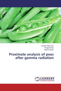 Produktbild: Proximate analysis of peas after gamma radiation