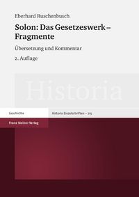 Produktbild: Solon: Das Gesetzeswerk - Fragmente