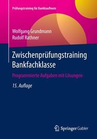 Produktbild: Rathner, R: Zwischenpr&uuml;fungstraining Bankfachklasse