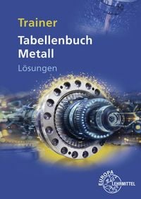 Produktbild: L&ouml;sungen zu 14030 Trainer Tabellenbuch Metall