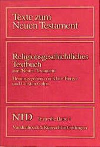 Produktbild: Religionsgeschichtliches Textbuch zum Neuen Testament