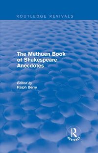 Produktbild: The Methuen Book of Shakespeare Anecdotes