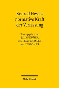 Produktbild: Konrad Hesses normative Kraft der Verfassung