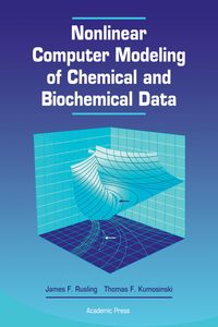 Produktbild: Nonlinear Computer Modeling of Chemical and Biochemical Data
