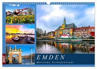 Produktbild: EMDEN maritime Seehafenstadt (Wandkalender 2027 DIN A3 quer), CALVENDO Monatskalender