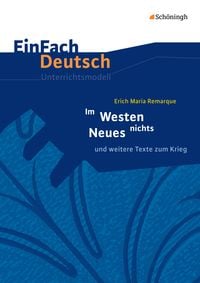 Produktbild: EinFach Deutsch Unterrichtsmodelle