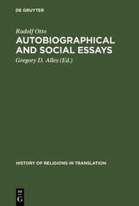 Produktbild: Autobiographical and Social Essays