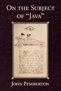 Produktbild: Pemberton, J: On the Subject of "Java"