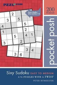 Produktbild: Pocket Posh Sixy Sudoku Easy to Medium