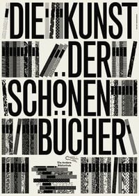 Produktbild: Plakat: Die Kunst der schönen Bücher