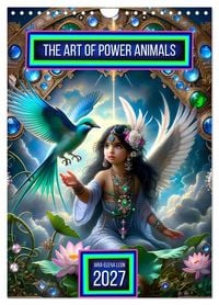 Produktbild: The Art of Power Animals (Wall Calendar 2027 DIN A4 portrait), CALVENDO 12 Month Wall Calendar
