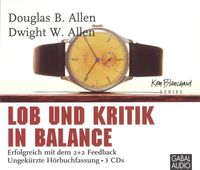 Bild vom Artikel Lob und Kritik in Balance vom Autor Douglas B. Allen