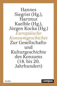 Produktbild: Europ&auml;ische Konsumgeschichte