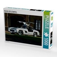 Produktbild: CALVENDO Puzzle Mercedes 300 SL Fl&uuml;gelt&uuml;rer | 1000 Teile Lege-Gr&ouml;&szlig;e 64x48cm Foto-Puzzle f&uuml;r gl&uuml;ckliche Stunden