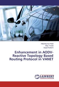 Produktbild: Enhancement in AODV-Reactive Topology Based Routing Protocol in VANET