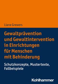 Produktbild: Gewaltpr&auml;vention und Gewaltintervention in Einrichtungen f&uuml;r Menschen mit Behinderung