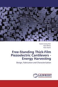 Produktbild: Free-Standing Thick-Film Piezoelectric Cantilevers -Energy Harvesting