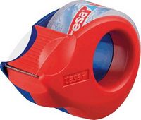 Produktbild: tesa Klebeband-Abroller 57858-00000 Blau, Rot Rollenbreite (max.): 19 mm Rollenl&auml;nge (max.) 10 m