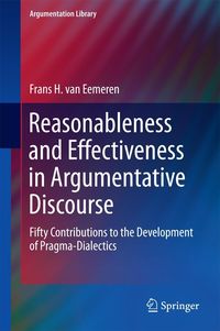 Produktbild: Reasonableness and Effectiveness in Argumentative Discourse