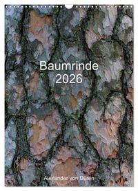 Produktbild: Baumrinde 2026 (Wandkalender 2026 DIN A3 hoch), CALVENDO Monatskalender