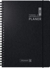 Produktbild: Termin- & Unterrichtsplaner 2026/2027 | A4, Kunststoff, schwarz
