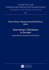 Produktbild: Interviewers&rsquo; Deviations in Surveys