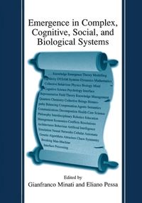 Produktbild: Emergence in Complex, Cognitive, Social, and Biological Systems