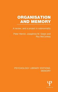 Produktbild: Organisation and Memory (PLE