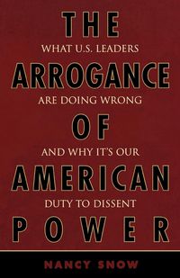 Produktbild: Arrogance of American Power