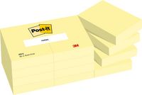 Produktbild: Post-it&reg; Haftnotizen gelb Spenderbox, 51 x 38 mm