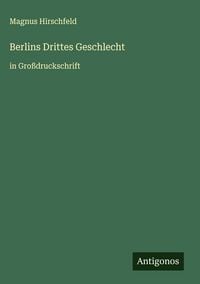 Produktbild: Berlins Drittes Geschlecht