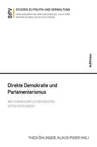 Produktbild: Direkte Demokratie und Parlamentarismus