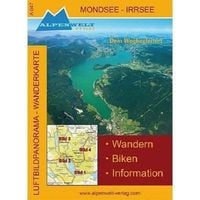 Bild vom Artikel Mondsee - Irrsee Luftbildpanorama - Wanderkarte vom Autor 
