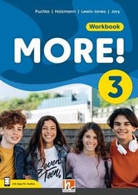 Produktbild: MORE 3 (Lehrplan 2023), Workbook + E-Book